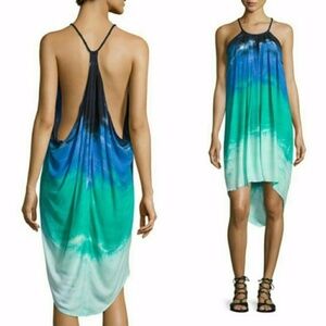 NEW Young Fabulous & Broke Adalade Ombre Dress Blue tye dye boho  S  Small
